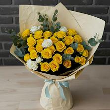 Букет цветов из:  Розы в Болычево