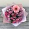 Букет цветов из: Розы, Герберы и Хризантемы в Болычево