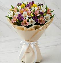 Букет цветов из:  Альстромерии в Болычево