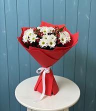 Букет цветов из:  Хризантемы в Болычево