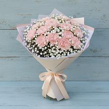 Букет цветов из:  Гвоздики в Болычево
