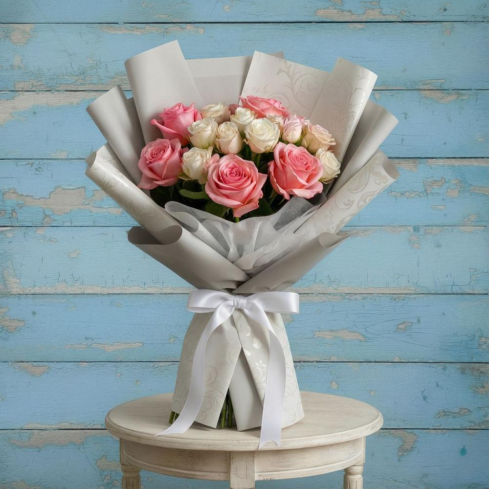 Букет цветов из: Розы в Болычево