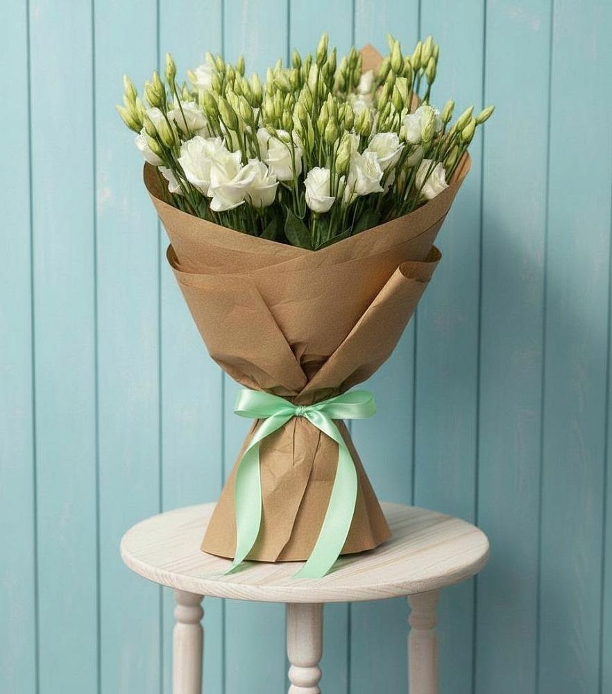 Букет цветов из: Лизиантусы в Болычево