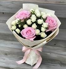 Букет цветов из:  Розы в Болычево