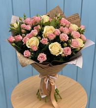 Букет цветов из:  Розы в Болычево