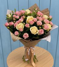 Букет цветов из:  Розы в Болычево