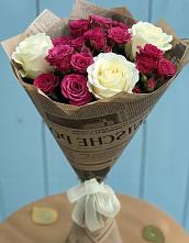 Букет цветов из:  Розы в Болычево