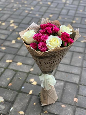 Букет цветов из: Розы в Болычево