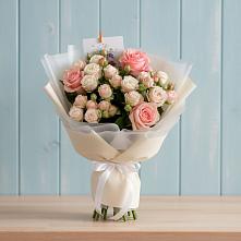Букет цветов из:  Розы в Болычево