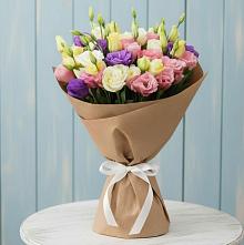 Букет цветов из:  Лизиантусы в Болычево