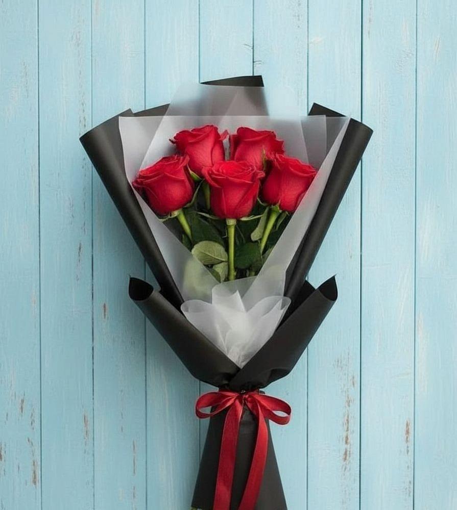 Букет цветов из: Розы в Болычево