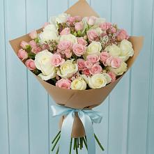 Букет цветов из:  Розы в Болычево